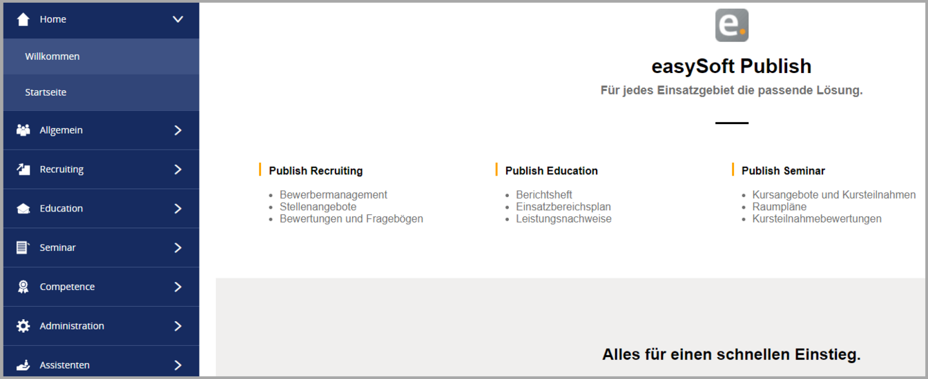 Icons für Menügruppen festlegen