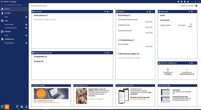 easySoft 5 Favoritenfunktion